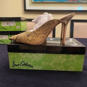Sam Edelman Snake Skin Pumps